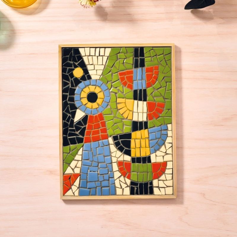 Jucarii, Copii si Bebe - Jucarii si jocuri - Jucarii & jocuri educative - Seturi de artizanat - Atelier creativ 73 pentru adulti Mozaic artistic, Djeco - Infinity.ro