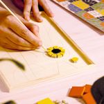 Jucarii, Copii si Bebe - Jucarii si jocuri - Jucarii & jocuri educative - Seturi de artizanat - Atelier creativ 73 pentru adulti Mozaic artistic, Djeco - Infinity.ro