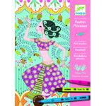 Jucarii, Copii si Bebe - Jucarii si jocuri - Jucarii & jocuri educative - Seturi pictura si desen - Atelier de desen Oriental, Djeco - Infinity.ro