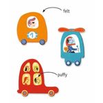 Jucarii, Copii si Bebe - Jucarii si jocuri - Jucarii & jocuri educative - Seturi de artizanat - Colaje cu fetru Iubesc masinile, Djeco - Infinity.ro