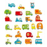 Jucarii, Copii si Bebe - Jucarii si jocuri - Jucarii & jocuri educative - Seturi de artizanat - Colaje cu fetru Iubesc masinile, Djeco - Infinity.ro