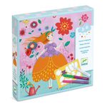 Jucarii, Copii si Bebe - Jucarii si jocuri - Jucarii & jocuri educative - Seturi pictura si desen - Atelier de desen Rochii frumoase, Djeco - Infinity.ro
