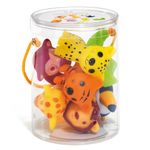 Jucarii, Copii si Bebe - Jucarii si jocuri - Figurine - Animalute din silicon Troopo savana, Djeco - Infinity.ro