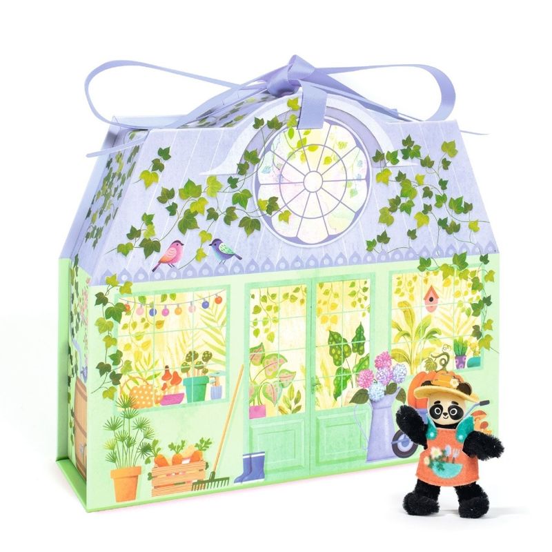 Jucarii, Copii si Bebe - Jucarii si jocuri - Jucarii & jocuri educative - Seturi de artizanat - Casuta miniaturala de asamblat si colorat Olive , Djeco - Infinity.ro