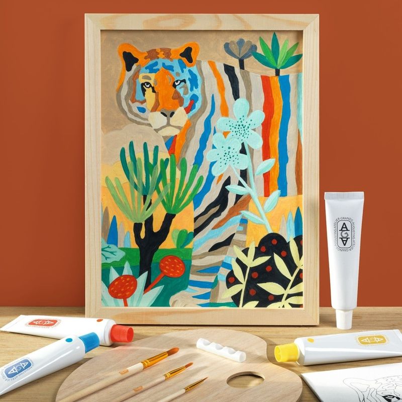 Jucarii, Copii si Bebe - Jucarii si jocuri - Jucarii & jocuri educative - Seturi de artizanat - Atelier creativ 22 pentru adulti Pictura, Djeco - Infinity.ro
