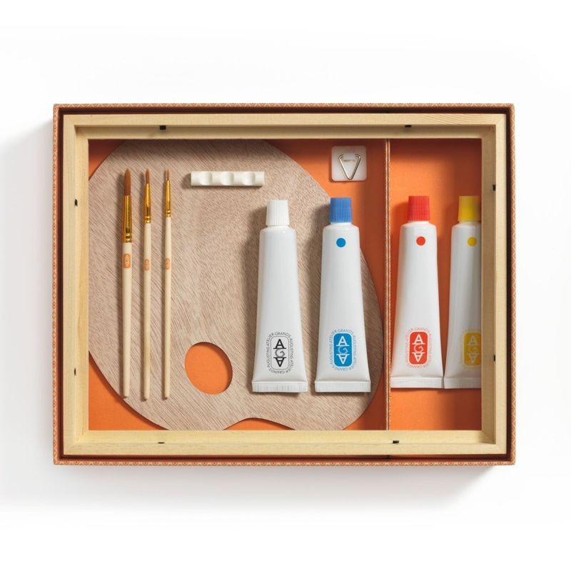 Jucarii, Copii si Bebe - Jucarii si jocuri - Jucarii & jocuri educative - Seturi de artizanat - Atelier creativ 22 pentru adulti Pictura, Djeco - Infinity.ro