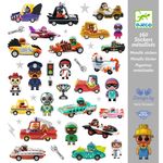 Jucarii, Copii si Bebe - Jucarii si jocuri - Vehicule si jucarii cu telecomanda - Masinute - Abtibilduri metalice Vehicule, Djeco - Infinity.ro