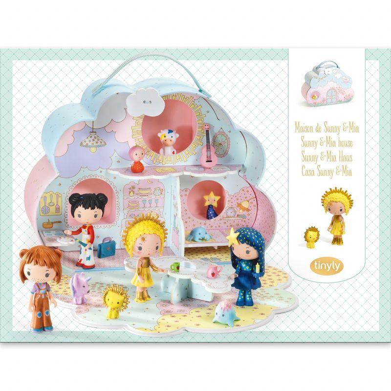 Jucarii, Copii si Bebe - Jucarii si jocuri - Figurine - Colectia Tinyly Casuta lui Sunny si Mia, Djeco - Infinity.ro