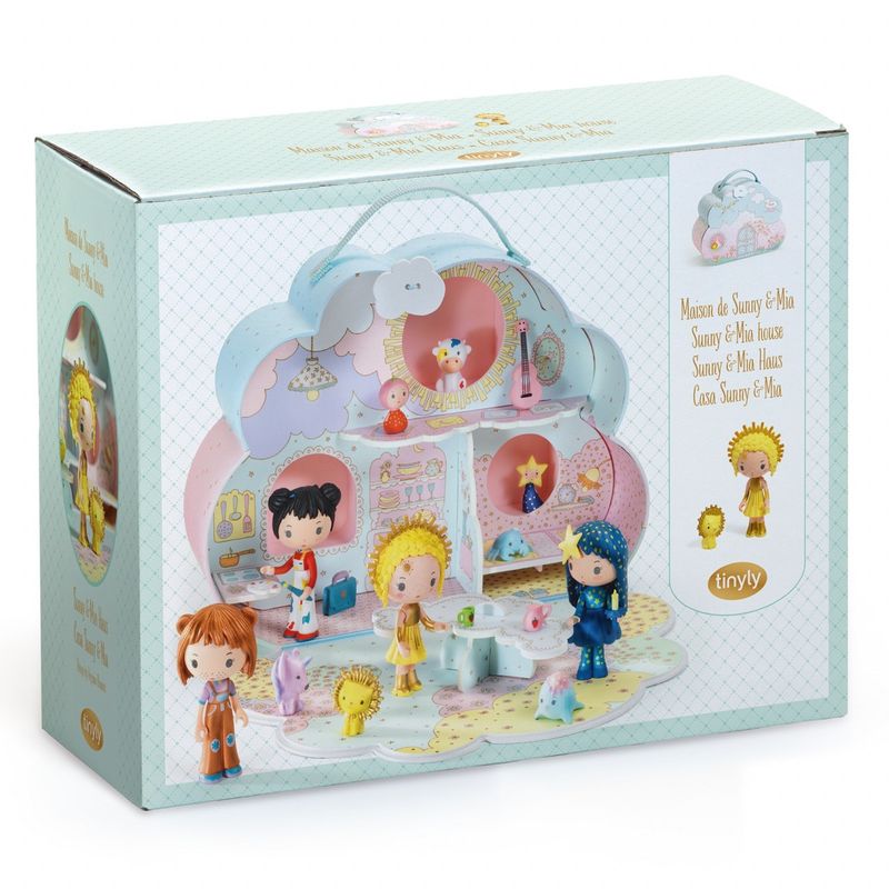Jucarii, Copii si Bebe - Jucarii si jocuri - Figurine - Colectia Tinyly Casuta lui Sunny si Mia, Djeco - Infinity.ro