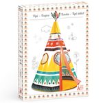 Jucarii, Copii si Bebe - Jucarii si jocuri - Jucarii de exterior - Casute si corturi copii - Cort Teepee, Djeco - Infinity.ro
