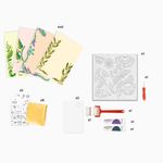 Jucarii, Copii si Bebe - Jucarii si jocuri - Jucarii & jocuri educative - Seturi de artizanat - Atelier creativ de gravura Pasiune pentru flori, Djeco - Infinity.ro