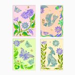 Jucarii, Copii si Bebe - Jucarii si jocuri - Jucarii & jocuri educative - Seturi de artizanat - Atelier creativ de gravura Pasiune pentru flori, Djeco - Infinity.ro