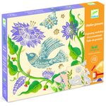 Jucarii, Copii si Bebe - Jucarii si jocuri - Jucarii & jocuri educative - Seturi de artizanat - Atelier creativ de gravura Pasiune pentru flori, Djeco - Infinity.ro