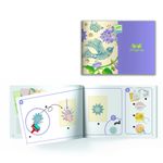 Jucarii, Copii si Bebe - Jucarii si jocuri - Jucarii & jocuri educative - Seturi de artizanat - Atelier creativ de gravura Pasiune pentru flori, Djeco - Infinity.ro