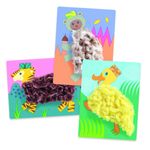 Jucarii, Copii si Bebe - Jucarii si jocuri - Jucarii & jocuri educative - Seturi de artizanat - Atelier creativ Animalute cu caciulite, Djeco - Infinity.ro