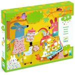 Jucarii, Copii si Bebe - Jucarii si jocuri - Jucarii & jocuri educative - Seturi de artizanat - Atelier creativ Colaj cu spuma autoadeziva, Djeco - Infinity.ro
