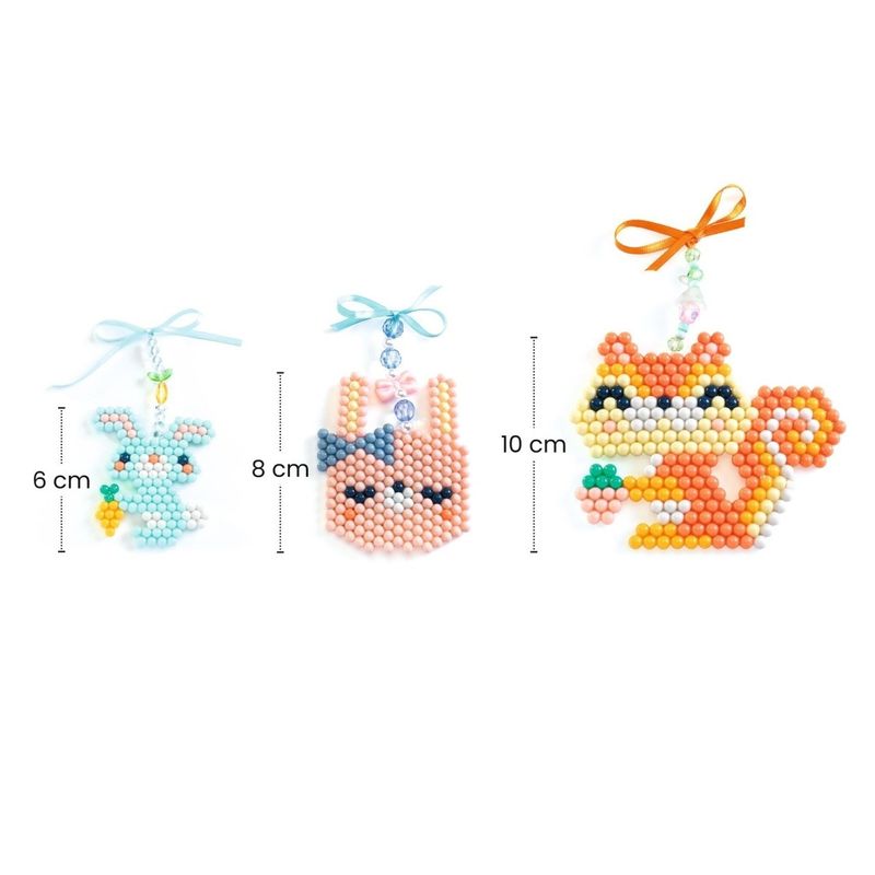 Jucarii, Copii si Bebe - Jucarii si jocuri - Jucarii & jocuri educative - Seturi de artizanat - Atelier creativ cu margele Animalute norocoase, Djeco - Infinity.ro