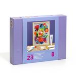 Jucarii, Copii si Bebe - Jucarii si jocuri - Jucarii & jocuri educative - Seturi de artizanat - Atelier creativ 23 pentru adulti Pictura Flori, Djeco - Infinity.ro