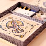 Jucarii, Copii si Bebe - Jucarii si jocuri - Jucarii & jocuri educative - Seturi de artizanat - Atelier creativ 59 pentru adulti Broderie cu margele, Djeco - Infinity.ro