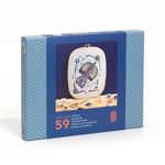 Jucarii, Copii si Bebe - Jucarii si jocuri - Jucarii & jocuri educative - Seturi de artizanat - Atelier creativ 59 pentru adulti Broderie cu margele, Djeco - Infinity.ro