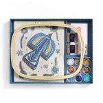 Jucarii, Copii si Bebe - Jucarii si jocuri - Jucarii & jocuri educative - Seturi de artizanat - Atelier creativ 59 pentru adulti Broderie cu margele, Djeco - Infinity.ro