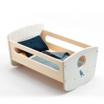 Jucarii, Copii si Bebe - Jucarii si jocuri - Papusi si accesorii - Casute de papusi si mobilier - Colectia Pomea, Patut balansoar pentru papusi, Djeco - Infinity.ro
