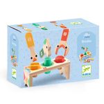 Jucarii, Copii si Bebe - Jucarii si jocuri - Jucarii & jocuri educative - Jucarii interactive - Banc de lucru din lemn Bricolou, Djeco - Infinity.ro