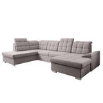 Casa si Gradina - Mobilier - Canapele si coltare - Canapele - Canapea extensibila, gri-bej Taupe, stanga, OREO U - Infinity.ro
