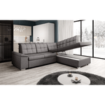 Casa si Gradina - Mobilier - Canapele si coltare - Canapele - Canapea extensibila, gri-maroniu, dreapta, OREO ROH - Infinity.ro