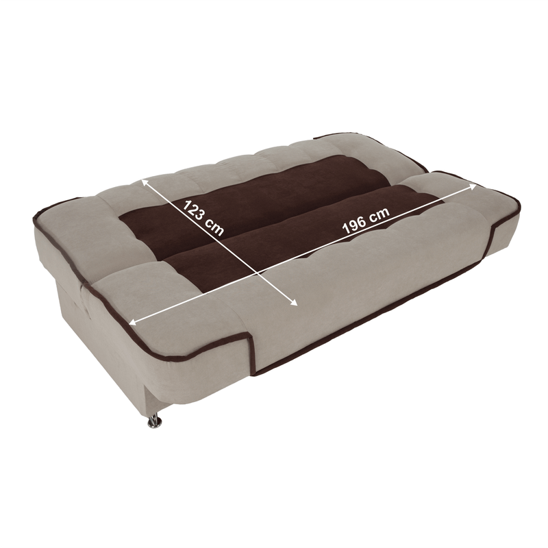 Casa si Gradina - Mobilier - Canapele si coltare - Canapele - Canapea extensibila, bej/maro, PERSI - Infinity.ro