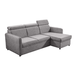 Casa si Gradina - Mobilier - Canapele si coltare - Canapele - Canapea extensibila, gri deschis, ALECHANDRO B ROH - Infinity.ro