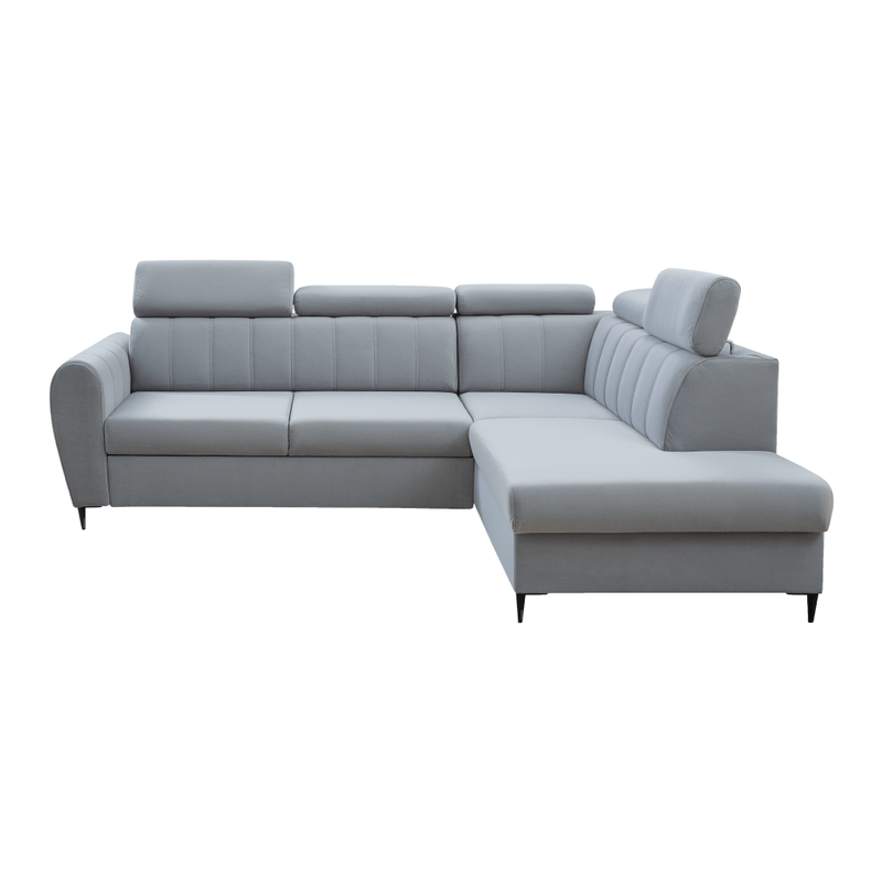 Casa si Gradina - Mobilier - Canapele si coltare - Canapele - Canapea extensibila, gri deschis, dreapta, KORIO L - Infinity.ro