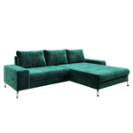 Casa si Gradina - Mobilier - Canapele si coltare - Canapele - Canapea extensibila VASAT ROH, dreapta, culoare smarald - Infinity.ro
