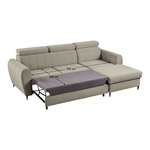 Casa si Gradina - Mobilier - Canapele si coltare - Canapele - Canapea extensibila, bej, dreapta, KORIO - Infinity.ro