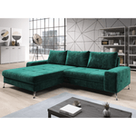 Casa si Gradina - Mobilier - Canapele si coltare - Canapele - Canapea extensibila, stanga, culoare smarald, VASAT ROH - Infinity.ro