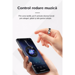 Laptop, Telefoane si Tablete - Wearables si gadgeturi - Gadgeturi - Accesorii SMART - Inel Inteligent Smart Ring GBV LOGIC R08 , Monitorizare Somn, Ritm Cardiac, SpO2, Fitness Tracker,Autonomie 5 Zile - Infinity.ro