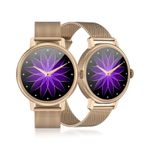 Laptop, Telefoane si Tablete - Wearables si gadgeturi - Wearables - Smartwatch-uri - Smartwatch Dama GBV LOGIC SW20 , Apel Bluetooth, Monitorizare Somn, Ritm Cardiac, Oxigen Sange, Notificari - Infinity.ro