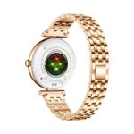 Laptop, Telefoane si Tablete - Wearables si gadgeturi - Wearables - Smartwatch-uri - Smartwatch Dama GBV Logic AK73, AMOLED 1.28 Inch, Apel Bluetooth, Monitorizare Puls, Oxigen Sange, Somn, 2 Curele - Infinity.ro