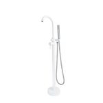 Casa si Gradina - Sanitare - Lavoar baie si accesorii - Baterii sanitare - Baterie cada Free standing, Blackswan, Tip M12, model alb, dimensiune 112 cm - Infinity.ro