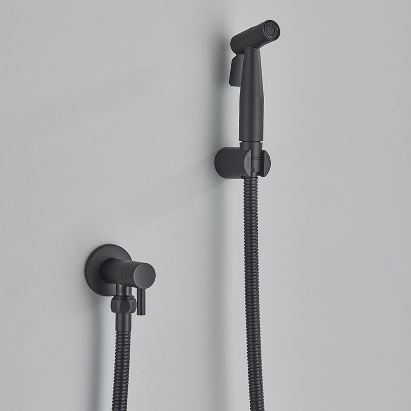 Casa si Gradina - Sanitare - Lavoar baie si accesorii - Baterii sanitare - Baterie bideu, Blackswan, Tip M10, model negru mat, pentru apa rece, dimensiune 12 cm - Infinity.ro