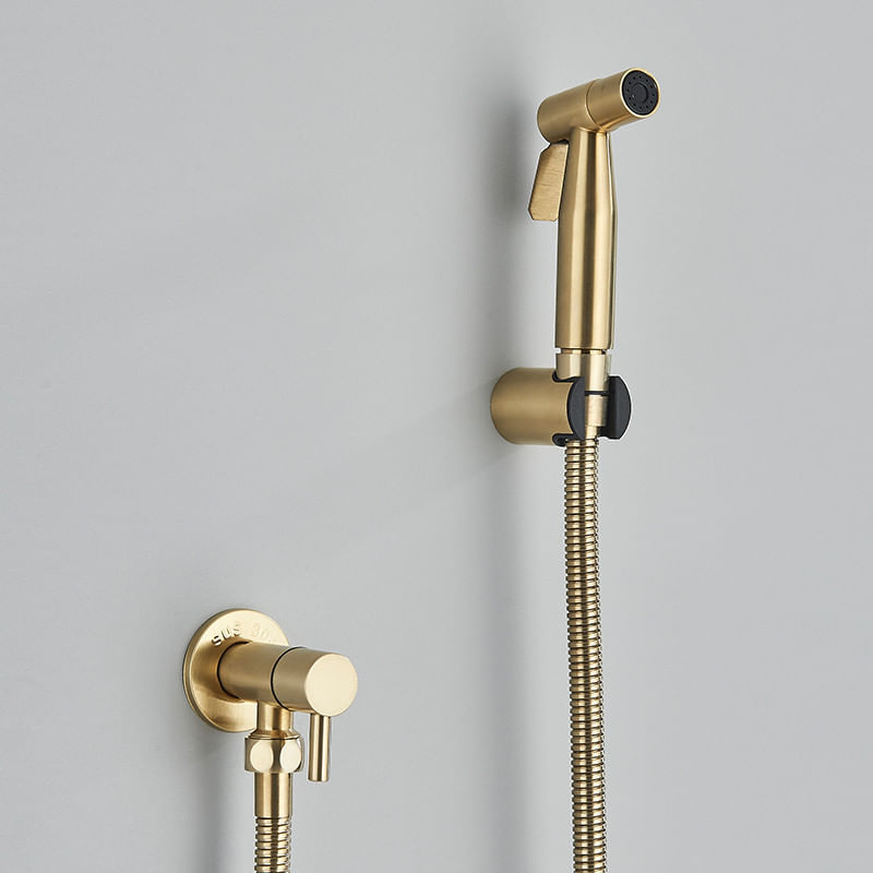 Casa si Gradina - Sanitare - Lavoar baie si accesorii - Baterii sanitare - Baterie bideu, Blackswan, Tip M12, model auriu mat, pentru apa rece, dimensiune 12 cm - Infinity.ro