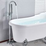 Casa si Gradina - Sanitare - Lavoar baie si accesorii - Baterii sanitare - Baterie cada Free standing, Blackswan, Tip M49, model crom lucios, dimensiune 110 cm - Infinity.ro