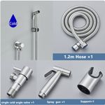 Casa si Gradina - Sanitare - Lavoar baie si accesorii - Baterii sanitare - Baterie bideu, Blackswan, Tip M11, model nichel, pentru apa rece, dimensiune 12 cm - Infinity.ro