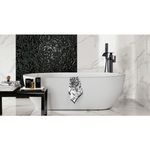 Casa si Gradina - Sanitare - Lavoar baie si accesorii - Baterii sanitare - Baterie cada Free standing, Blackswan, Tip Cascada M53, model negru mat, dimensiune 104 cm - Infinity.ro