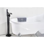 Casa si Gradina - Sanitare - Lavoar baie si accesorii - Baterii sanitare - Baterie cada Free standing, Blackswan, Tip Cascada M53, model negru mat, dimensiune 104 cm - Infinity.ro