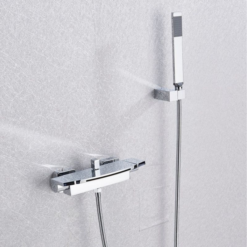 Casa si Gradina - Sanitare - Lavoar baie si accesorii - Baterii sanitare - Baterie cada, Blackswan, Tip M91, model crom tip cascada, dimensiune 27 cm - Infinity.ro