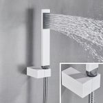 Casa si Gradina - Sanitare - Lavoar baie si accesorii - Baterii sanitare - Baterie cada, Blackswan, Tip M12, model alb, dimensiune 27cm - Infinity.ro