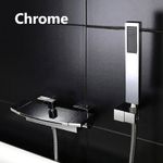 Casa si Gradina - Sanitare - Lavoar baie si accesorii - Baterii sanitare - Baterie cada, Blackswan, Tip M91, model crom tip cascada, dimensiune 27 cm - Infinity.ro