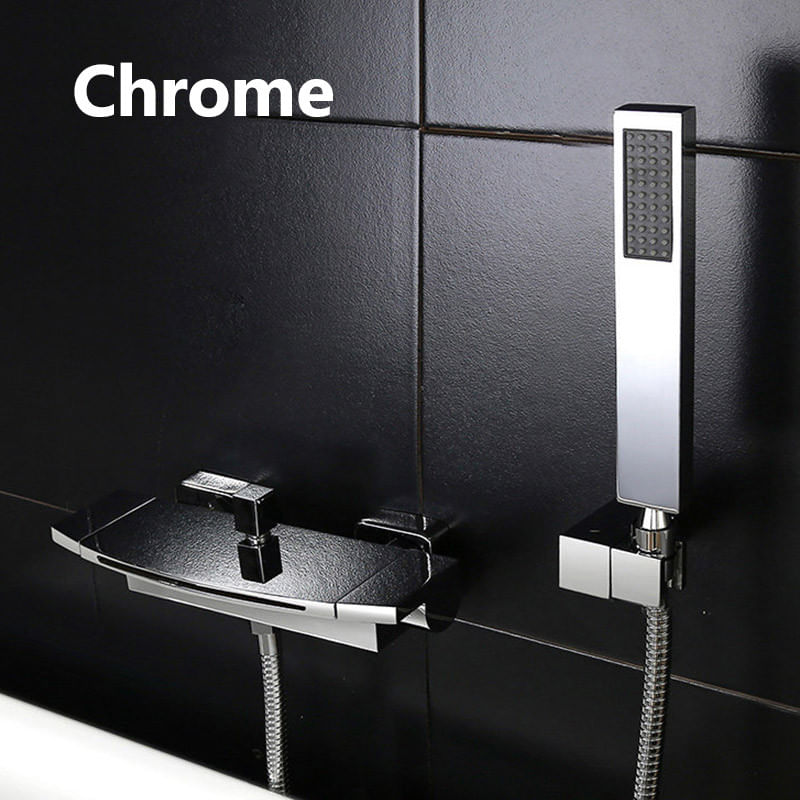 Casa si Gradina - Sanitare - Lavoar baie si accesorii - Baterii sanitare - Baterie cada, Blackswan, Tip M91, model crom tip cascada, dimensiune 27 cm - Infinity.ro