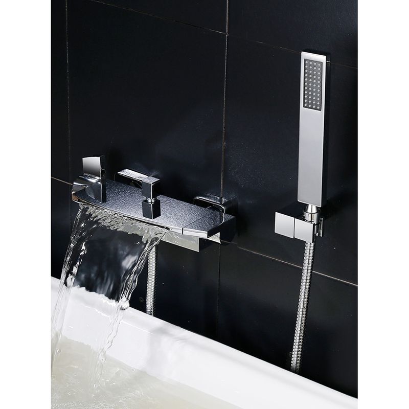 Casa si Gradina - Sanitare - Lavoar baie si accesorii - Baterii sanitare - Baterie cada, Blackswan, Tip M91, model crom tip cascada, dimensiune 27 cm - Infinity.ro